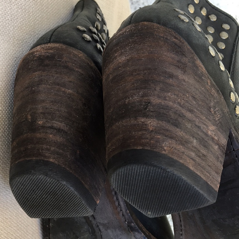 Liberty Black Boots LB71236 Distressed Leather 10 - Picture 9 of 16